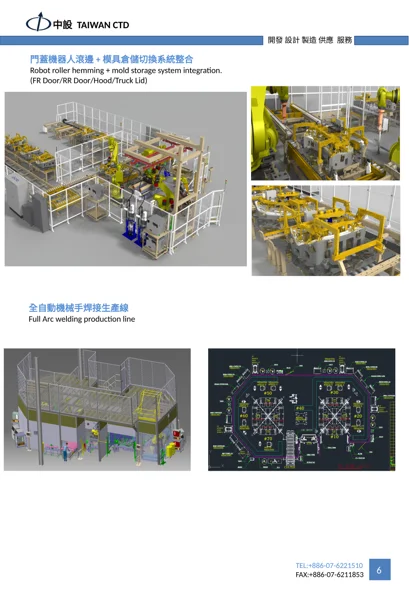 機器人滾邊、模具倉儲與弧焊產線 · 原簡介第 7 頁