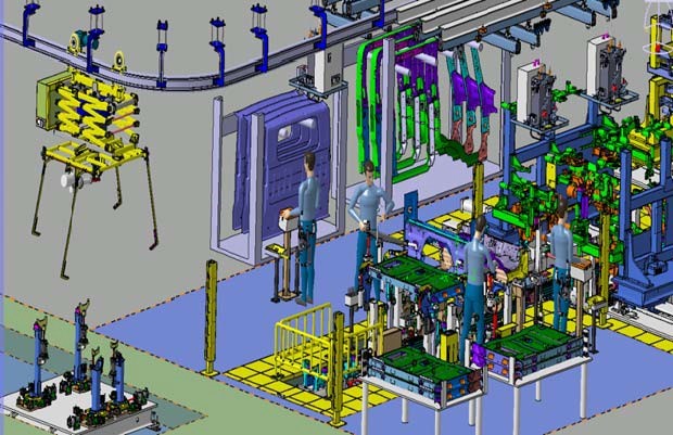 Plant simulation analysis · Original equipment images 4